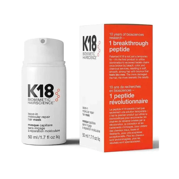 K 18 leave -in para el cabello de reparación molecular