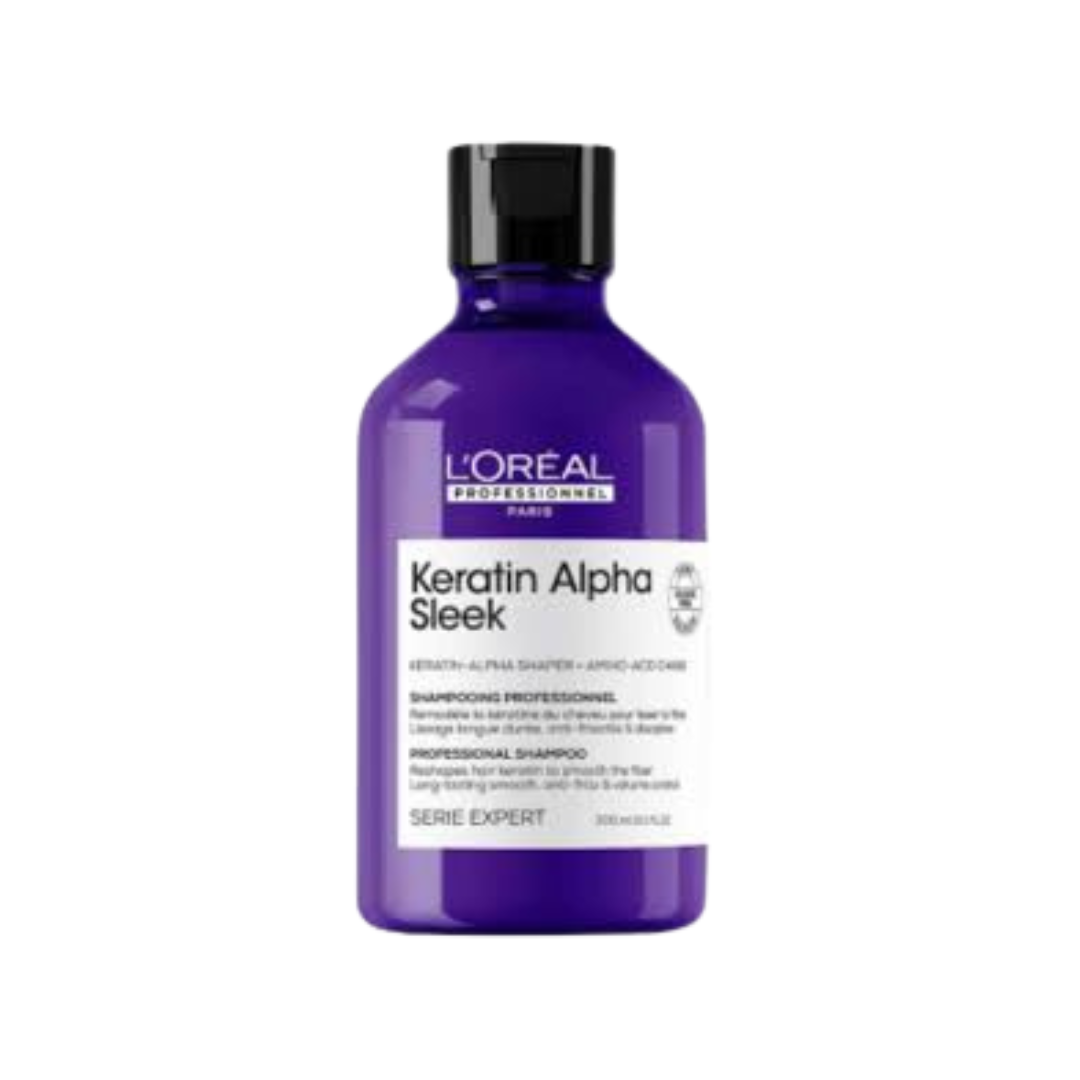 Keratin Alpha Sleek Shampoo Anti-Frizz 300ml