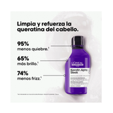 Keratin Alpha Sleek Shampoo Anti-Frizz 300ml