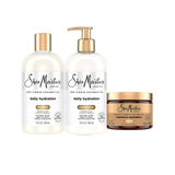 Kit SheaMoisture Daily Hydration + Manuka Honey & Mafura Oil