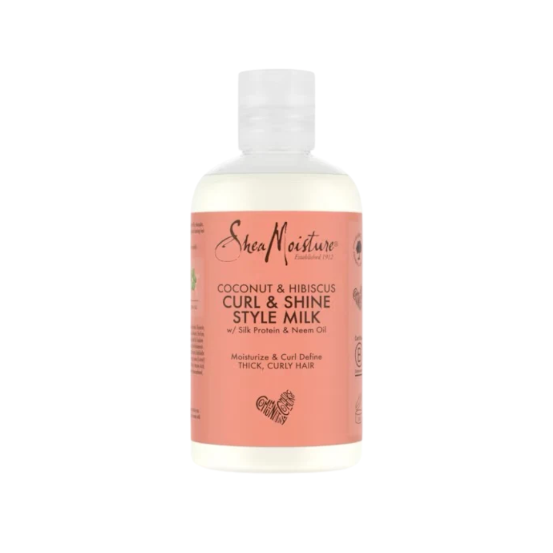 SHEA MOISTURE COCONUT & HIBISCUS CURL & STYLE MILK 237ml