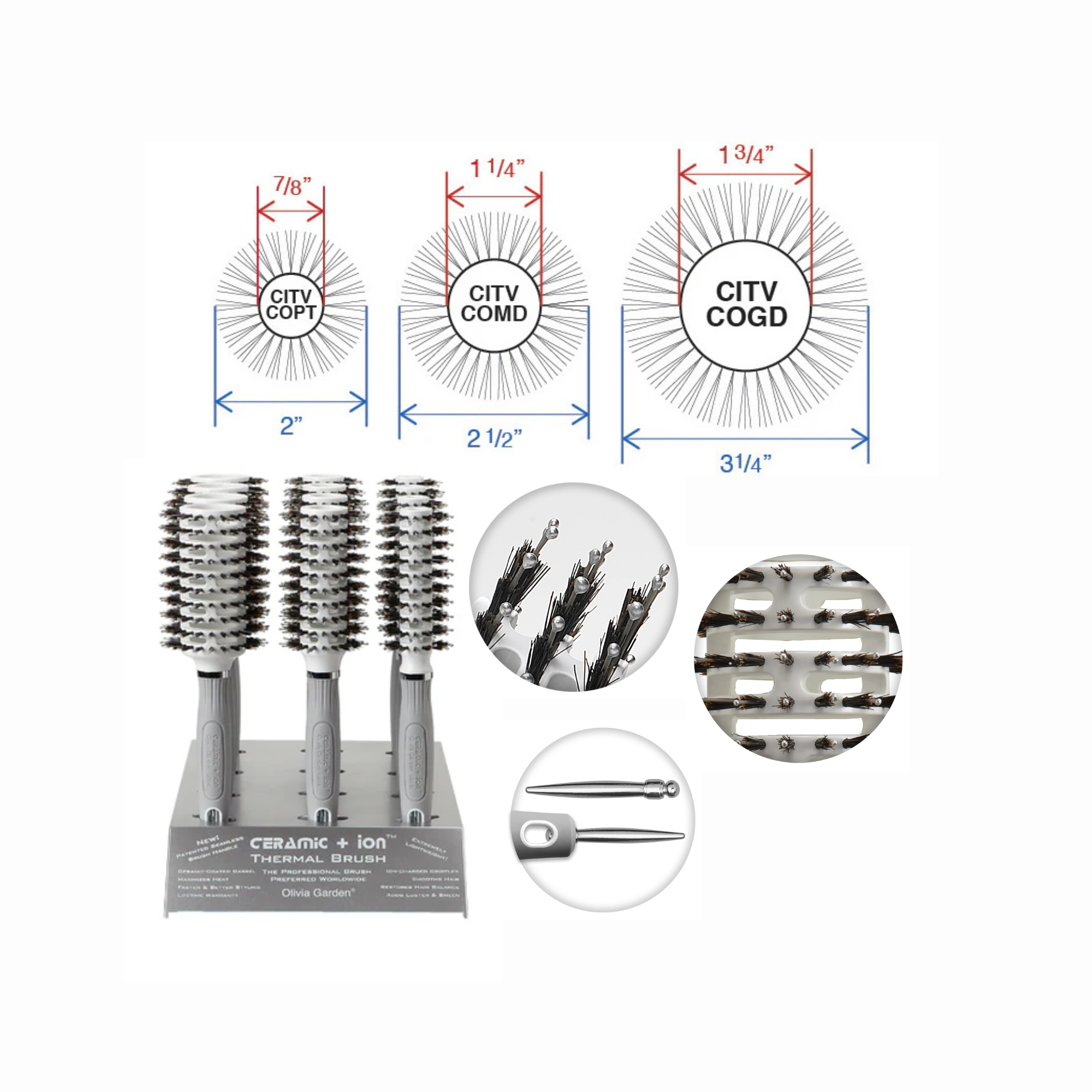 OLIVIA GARDEN TURBO VENT™ COMBO COLLECTION