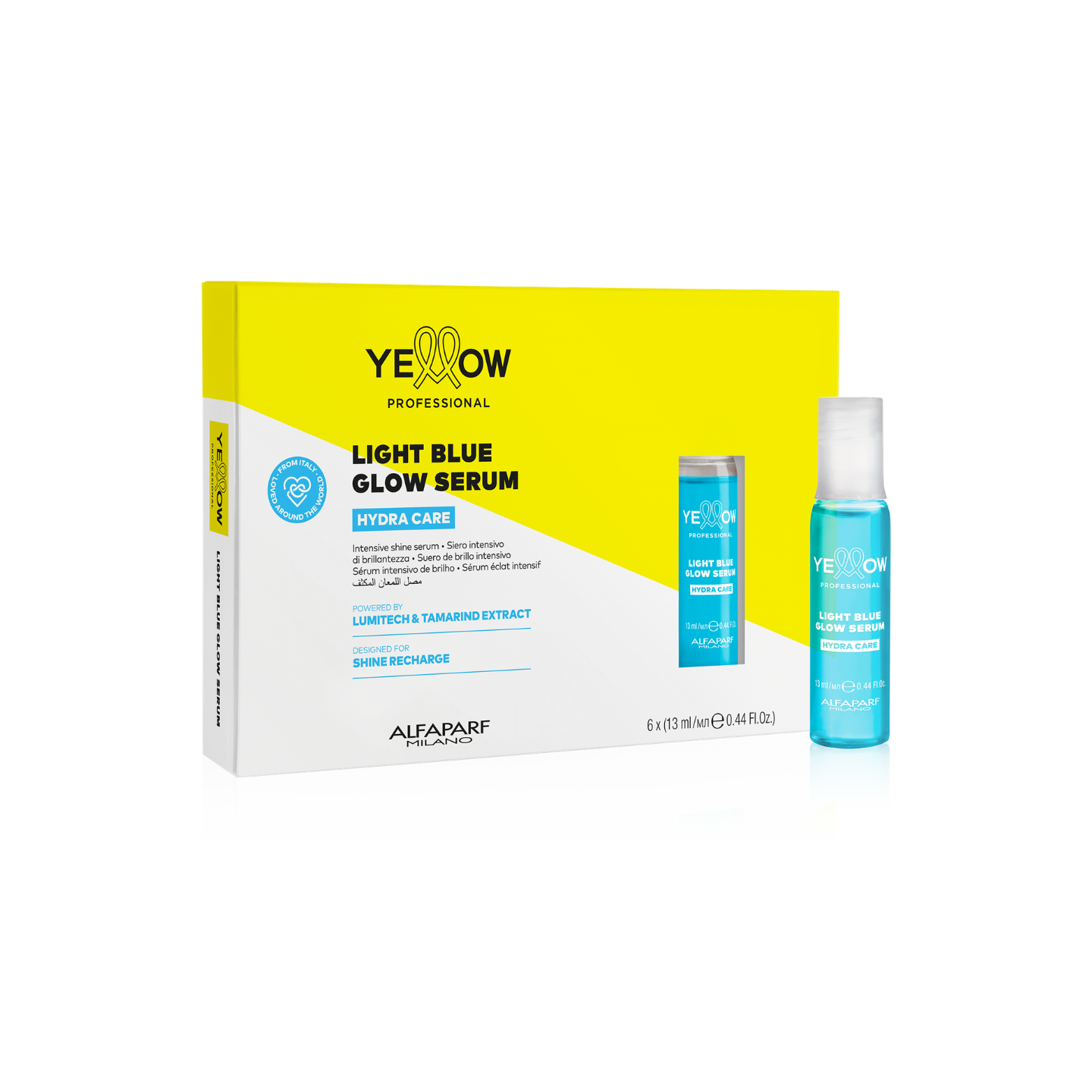 Yellow Light Blue Glow Serum