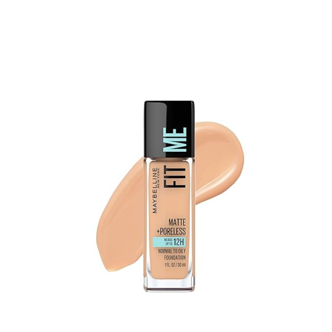 MAYBELLINE FIT ME BASE DE MAQUILLAJE LÍQUIDA MATTE + PORELESS