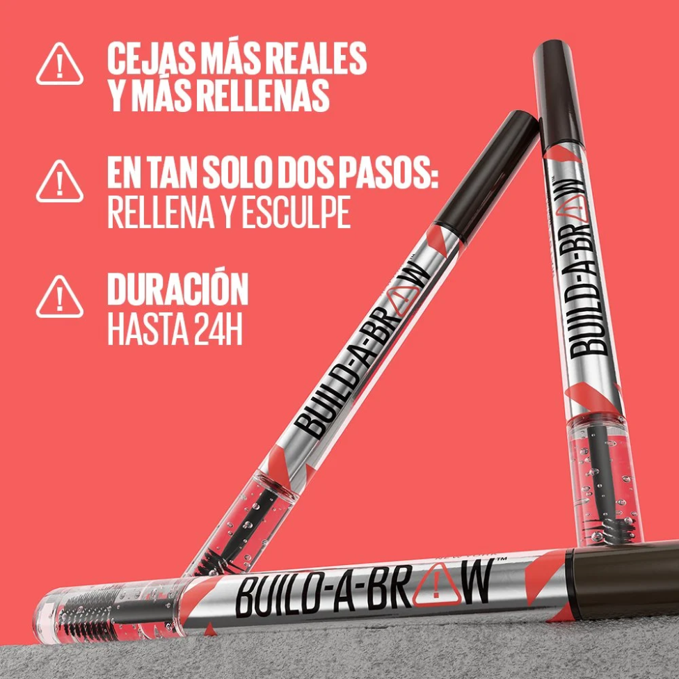 MAYBELLINE BUILD A BROW 2 EN 1 LAPIZ Y GEL FIJADOR DE CEJAS