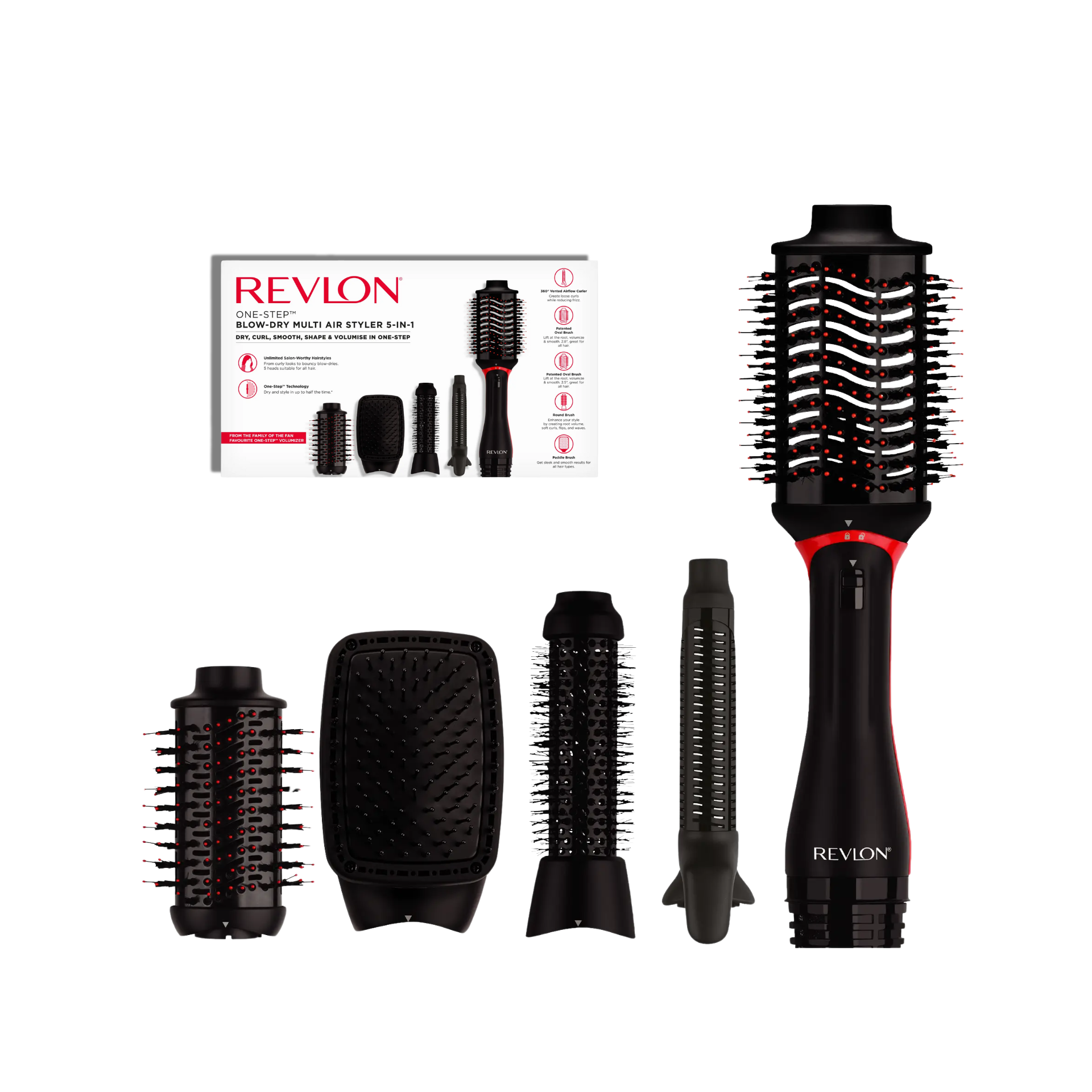 Revlon One Step Multi air Styler 5-in-1
