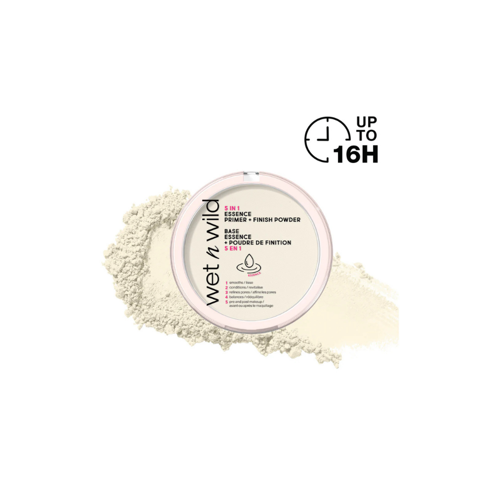 WET N WILD 5 EN 1 ESSENCE PRIMER FINISH POWDER 7.5 GR
