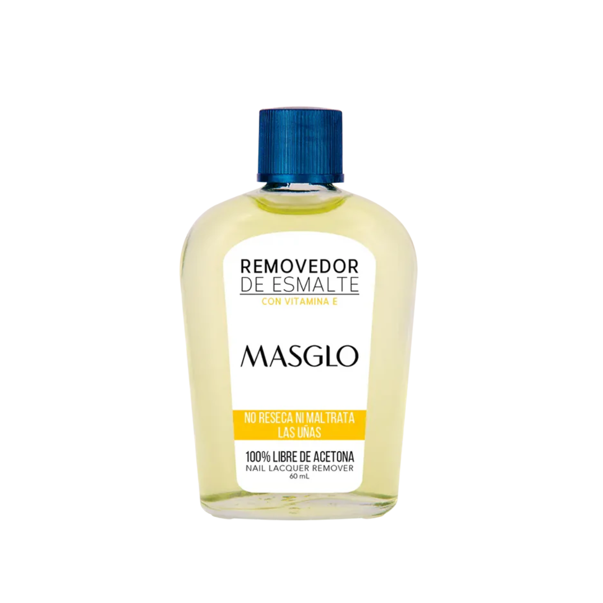 Masglo Removedor de esmalte libre de acetona