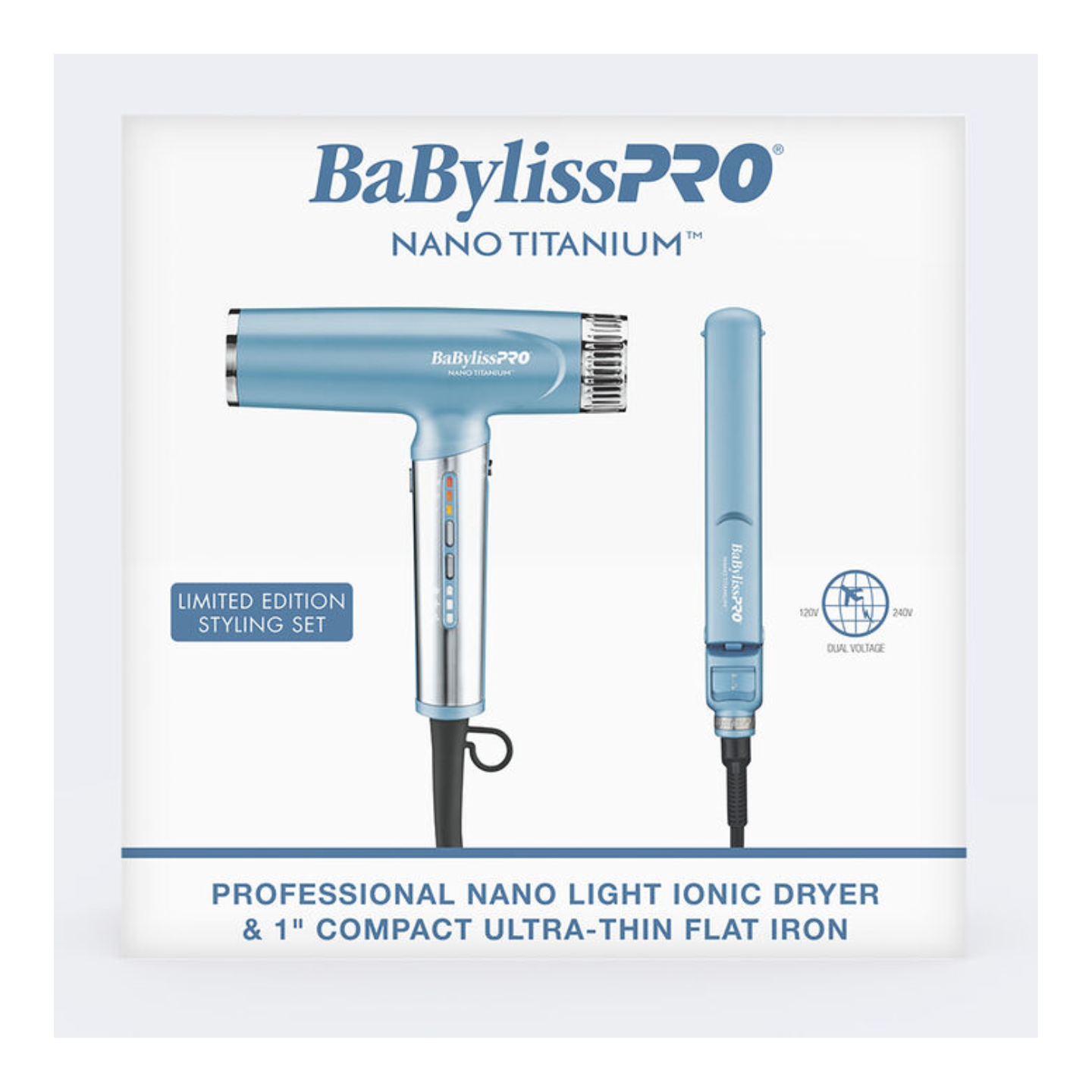 Dúo Profesional Nano Titanium de BaBylissPRO