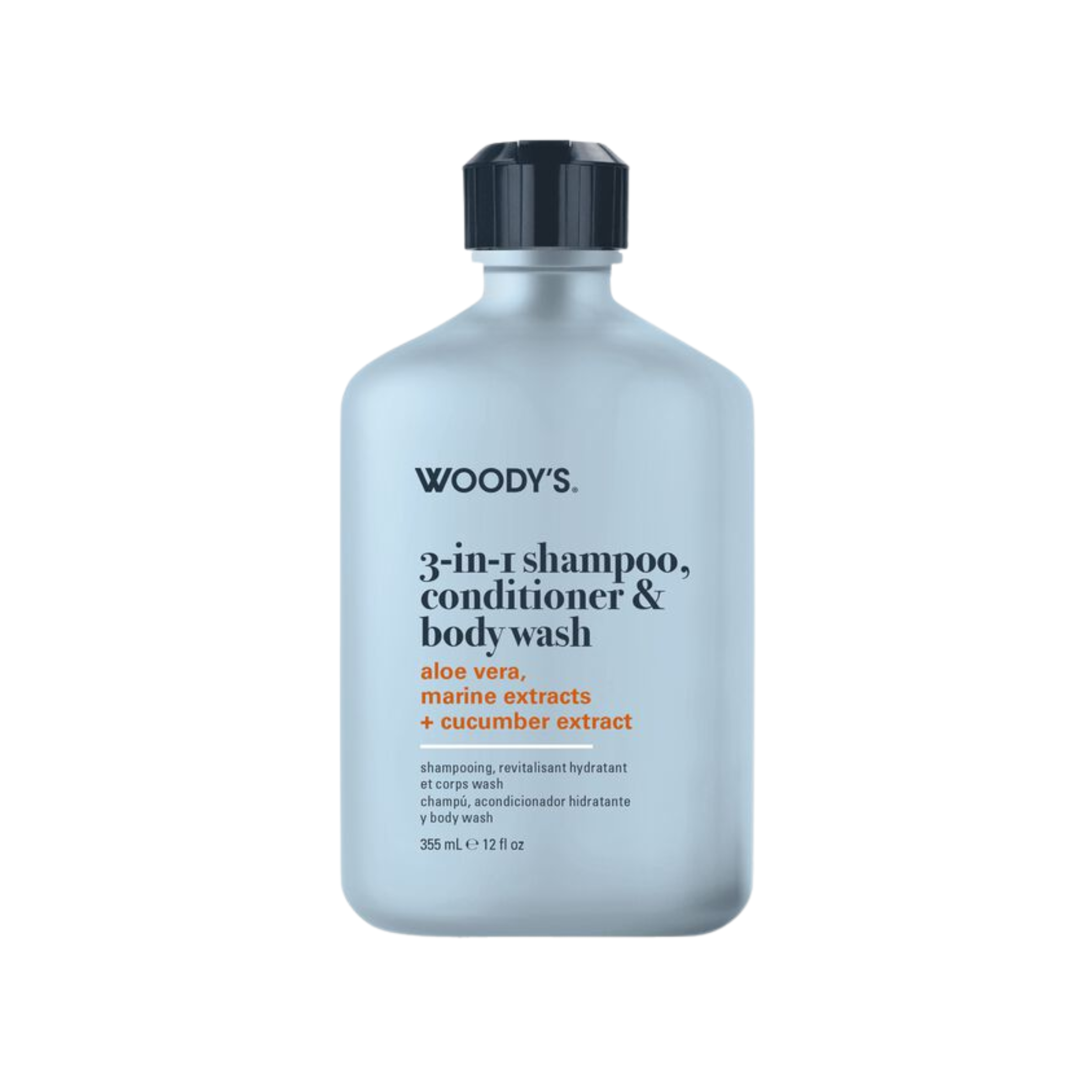 Woody's  3-In-1 Shampoo, Conditioner, & Body Wash