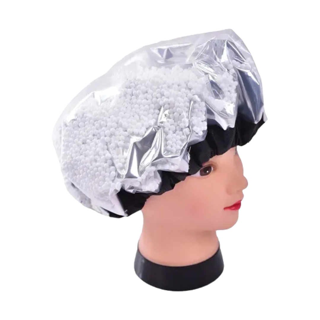 Gorra térmica metalizada con microesferas