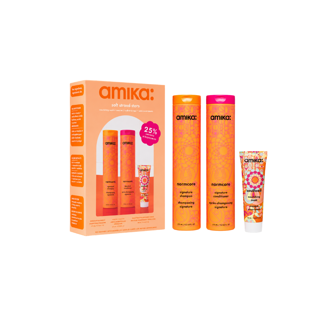 AMIKA Soft Strand Stars Nourishing Wash + Care Set