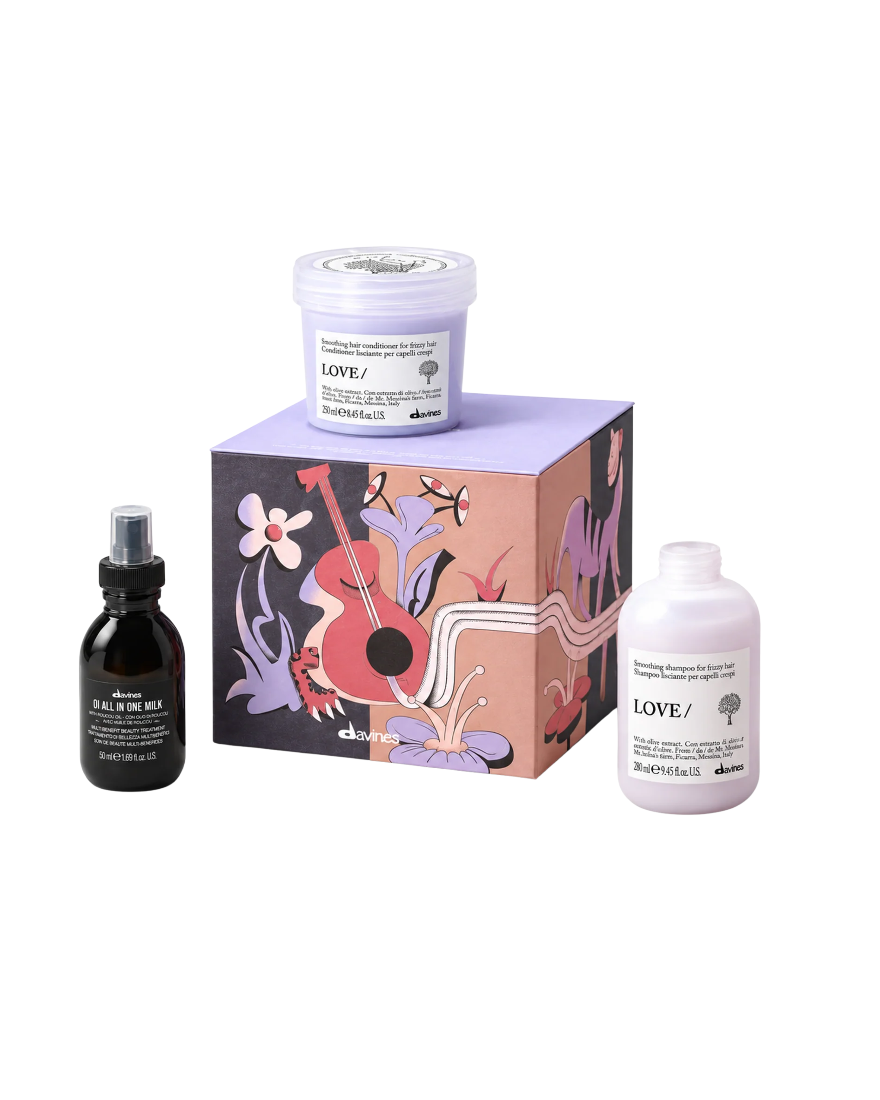 DAVINES LOVE SMOOTH KIT