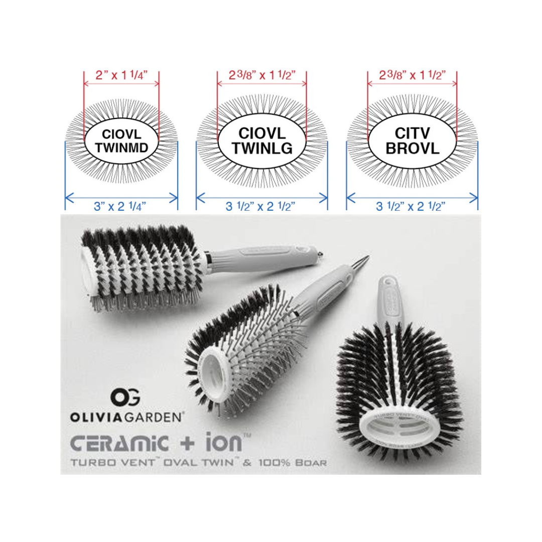 OILIVIA GARDEN TURBO VENT OVAL TWIN COLLECTION