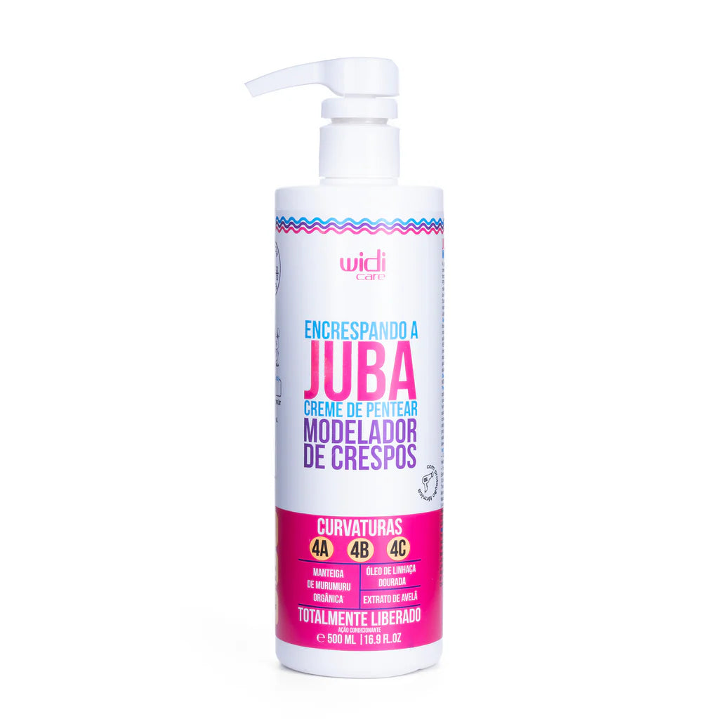 ENCRESPANDO A JUBA CREMA DE PEINAR 4ABC