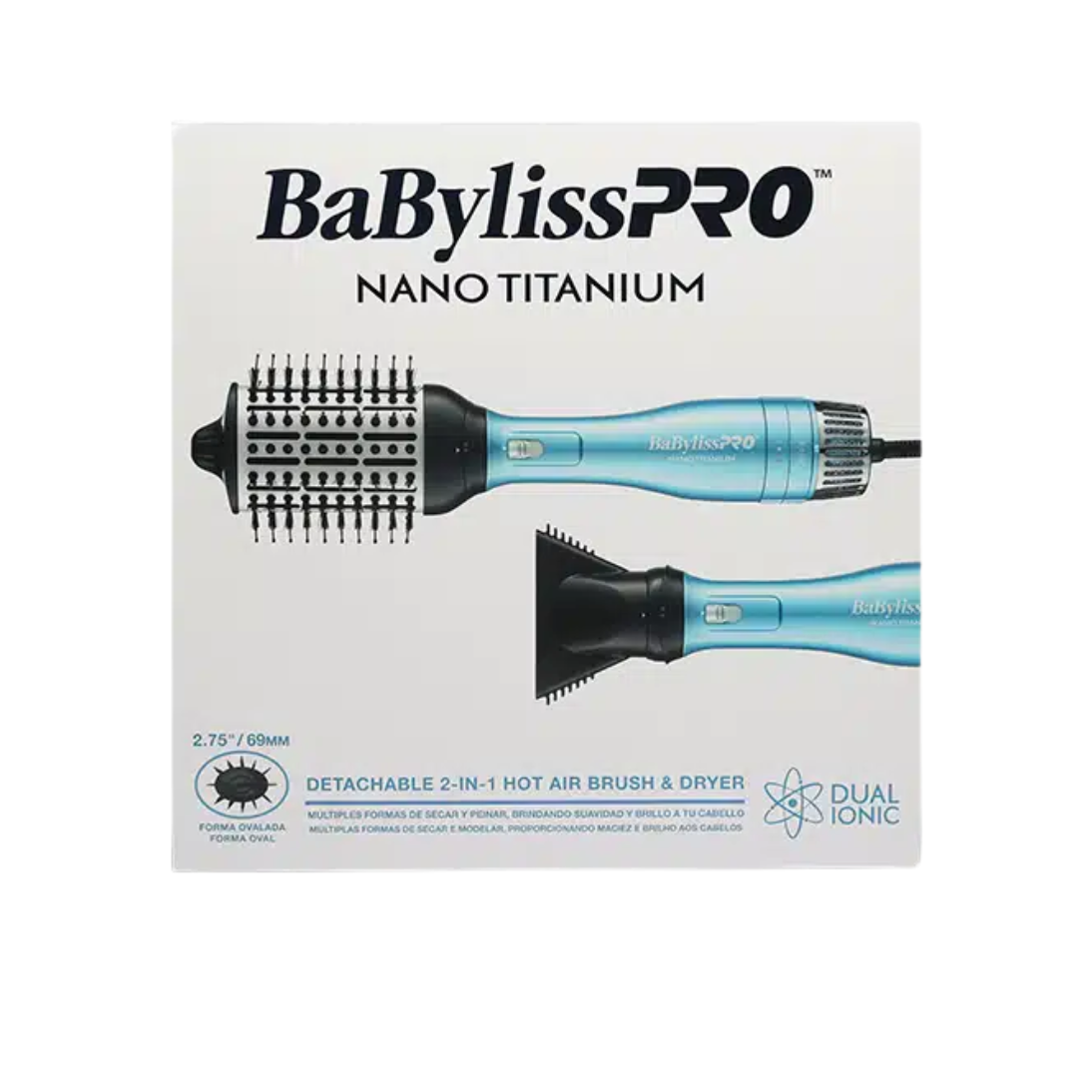 BABYLISS HOT AIR STYLING BRUSH 2.75 2 EN 1