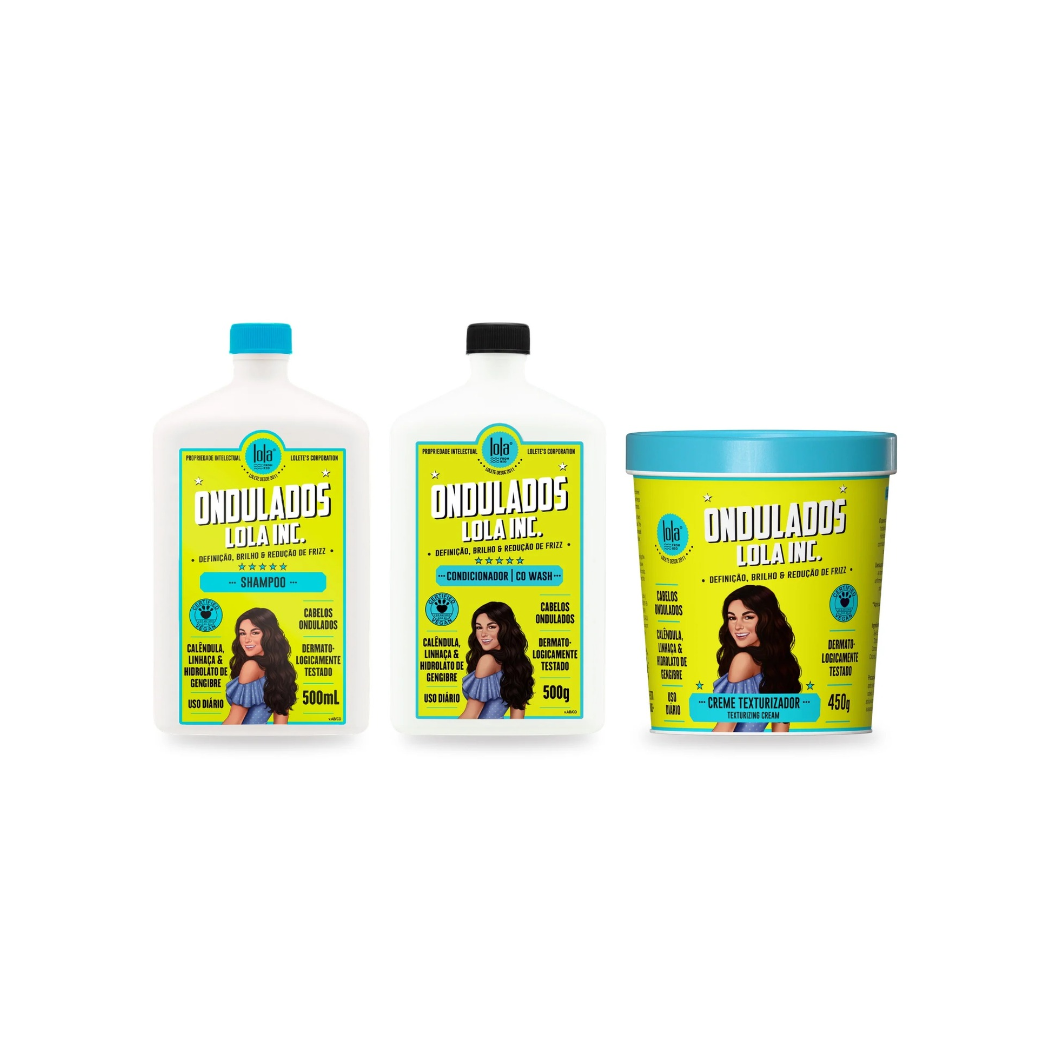 KIT LOLA ONDULADOS 3 PRODUCTOS