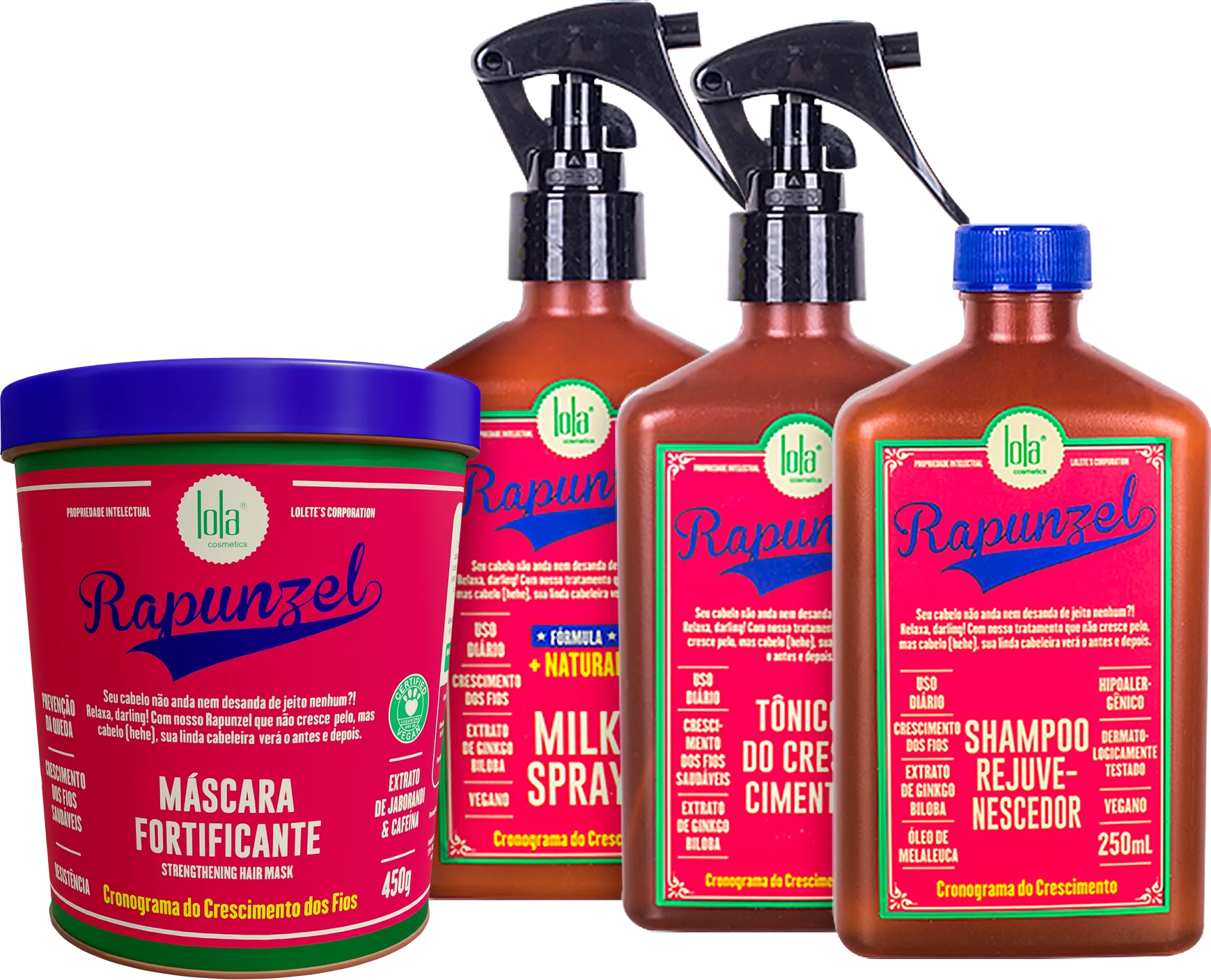 Lola Cosmetics Rapunzel Kit Completo