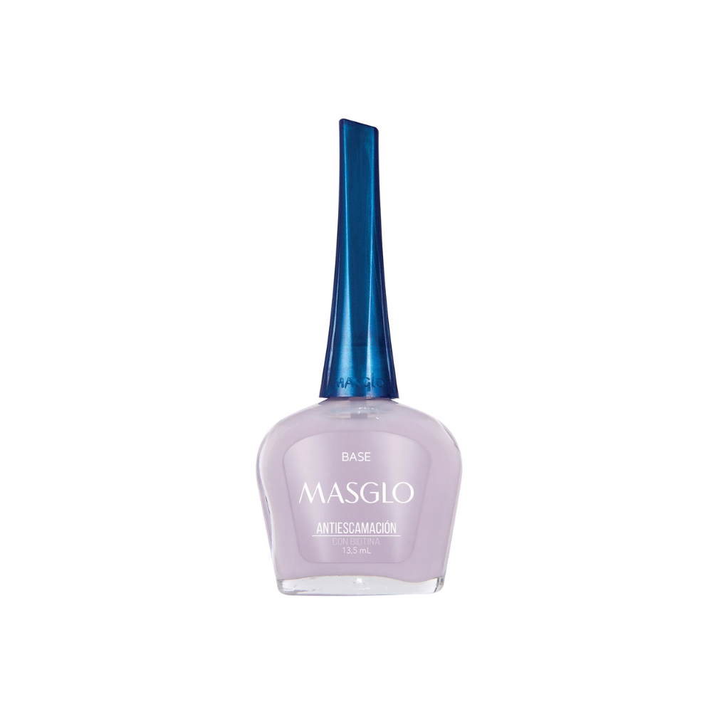 MASGLO ESMALTE TRADICIONAL BASE ANTIESCAMACION CON BIOTINA